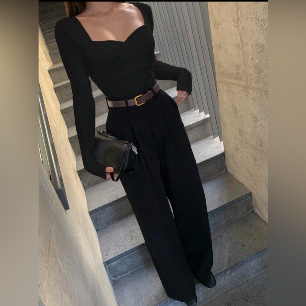Elegant Black Women's Jumpsuit